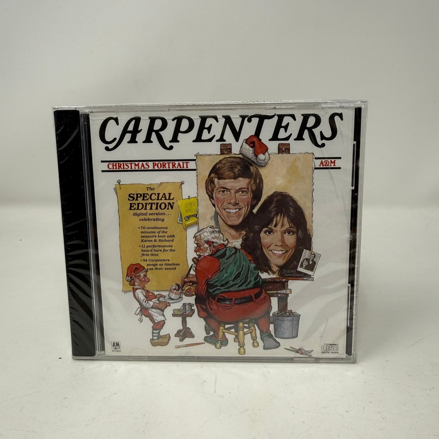 Carpenters – Christmas Portrait (CD, 1987) Special Edition Holiday New W Cracks