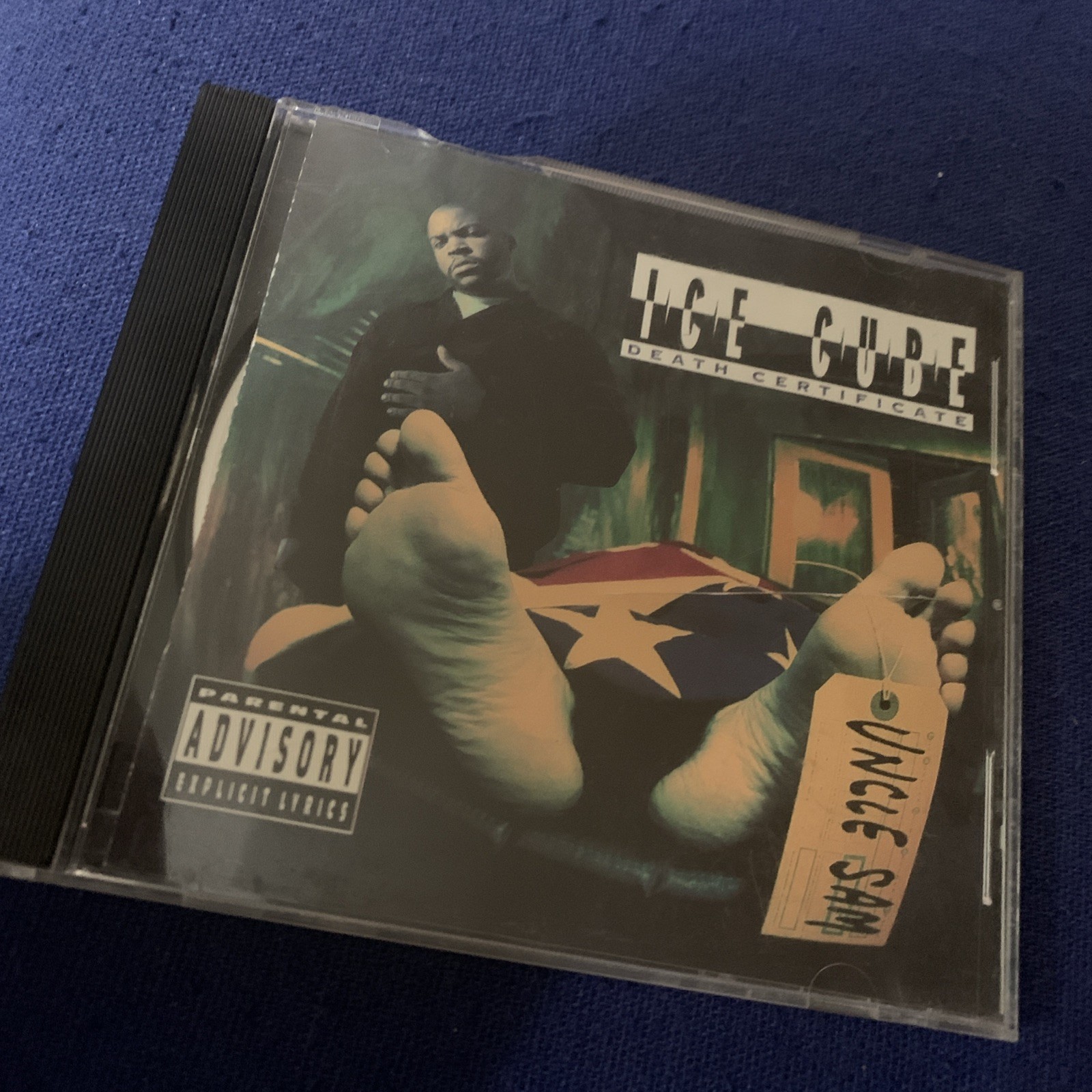 Ice Cube Death Certificate CD 1991 Rap Hip Hop Priority Records 2015 NWA