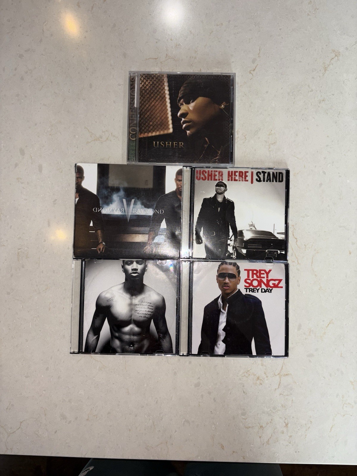 2000s 2010s R&B CD lot of 7 Usher The-Dream Trey Songz