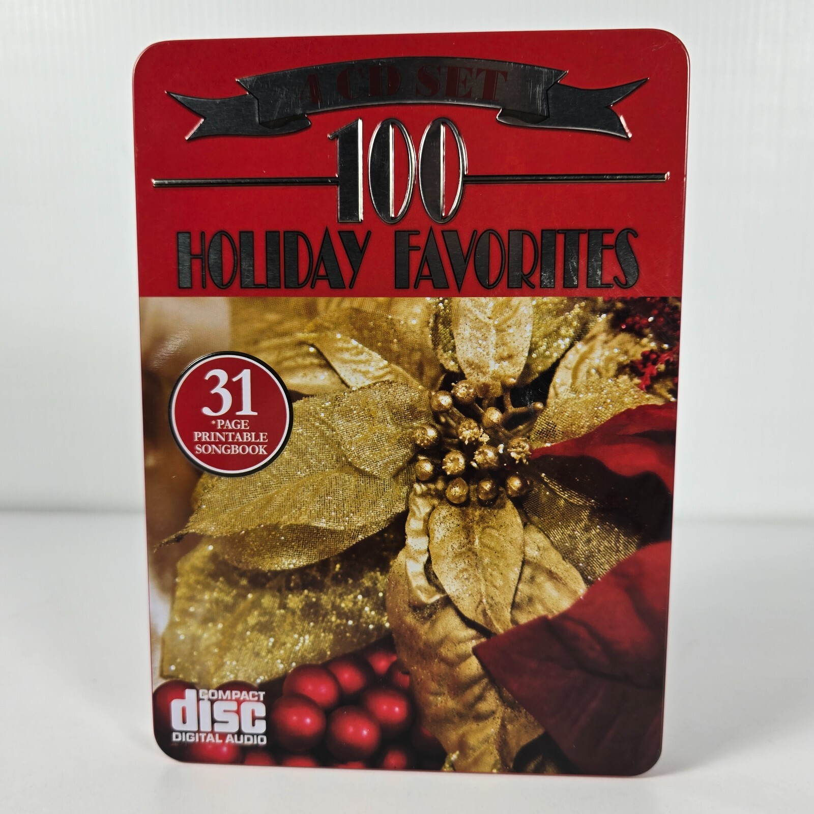 Holiday Favorites 4 CDs 100 songs SEALED, Traditional, Choral, Country, Celtic