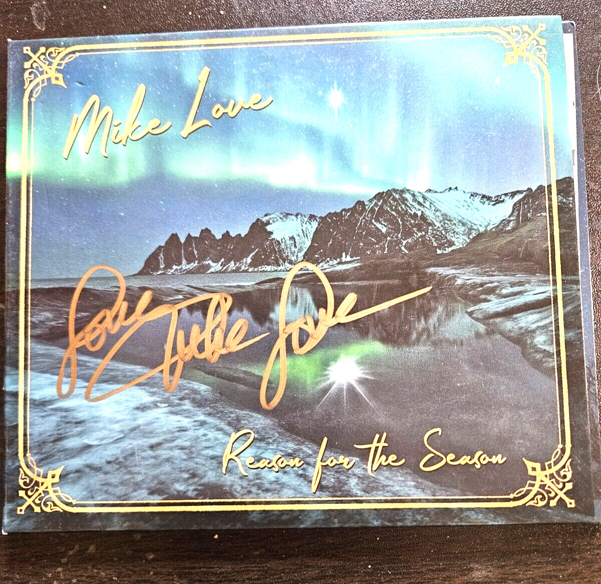 MIKE LOVE / REASON FOR THE SEASON CD w Signature