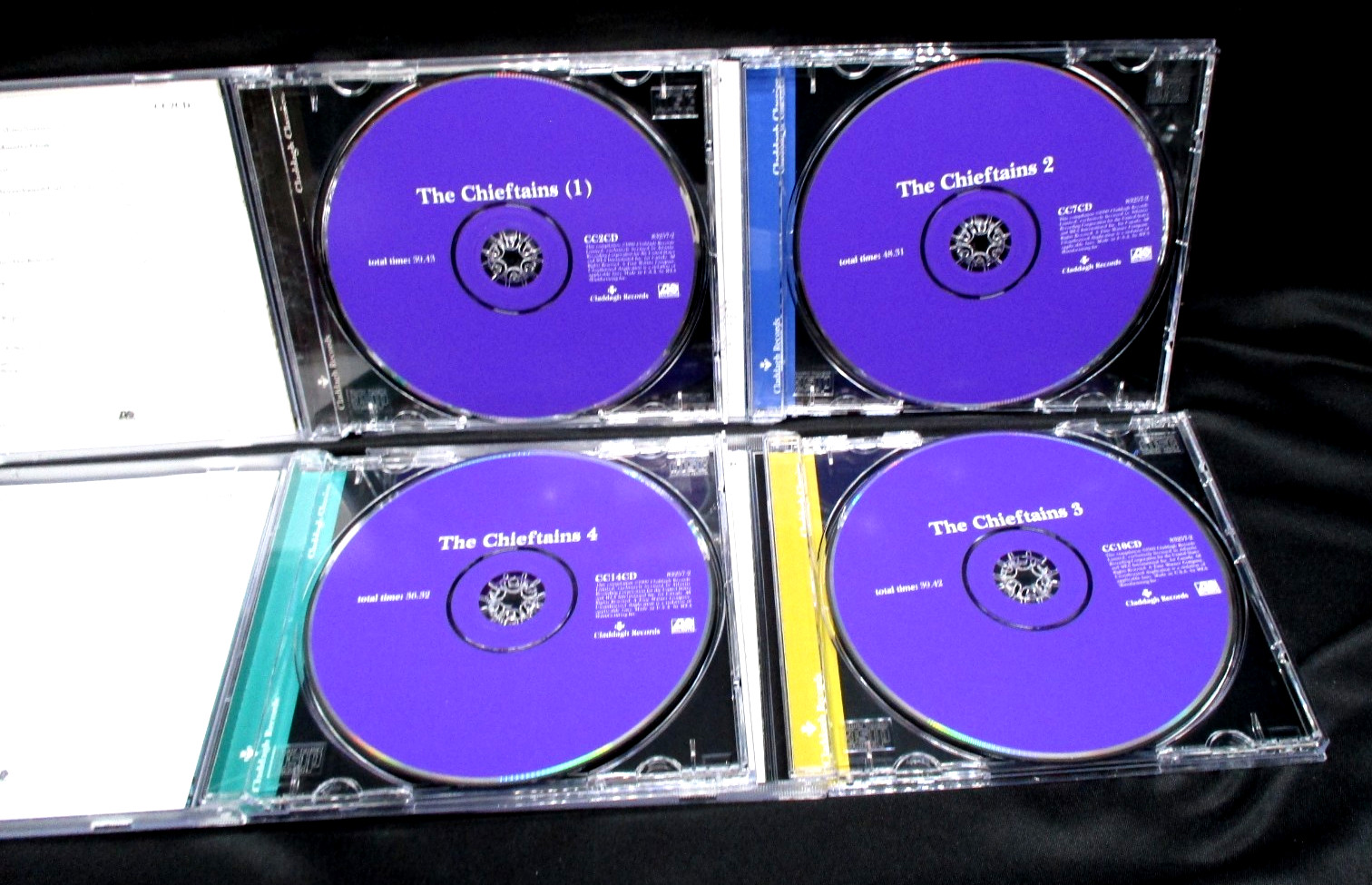 The Chieftains FROM THE BEGINNING, 4-CDs, 8-Pg Bk, Claddagh (1999) Never Played