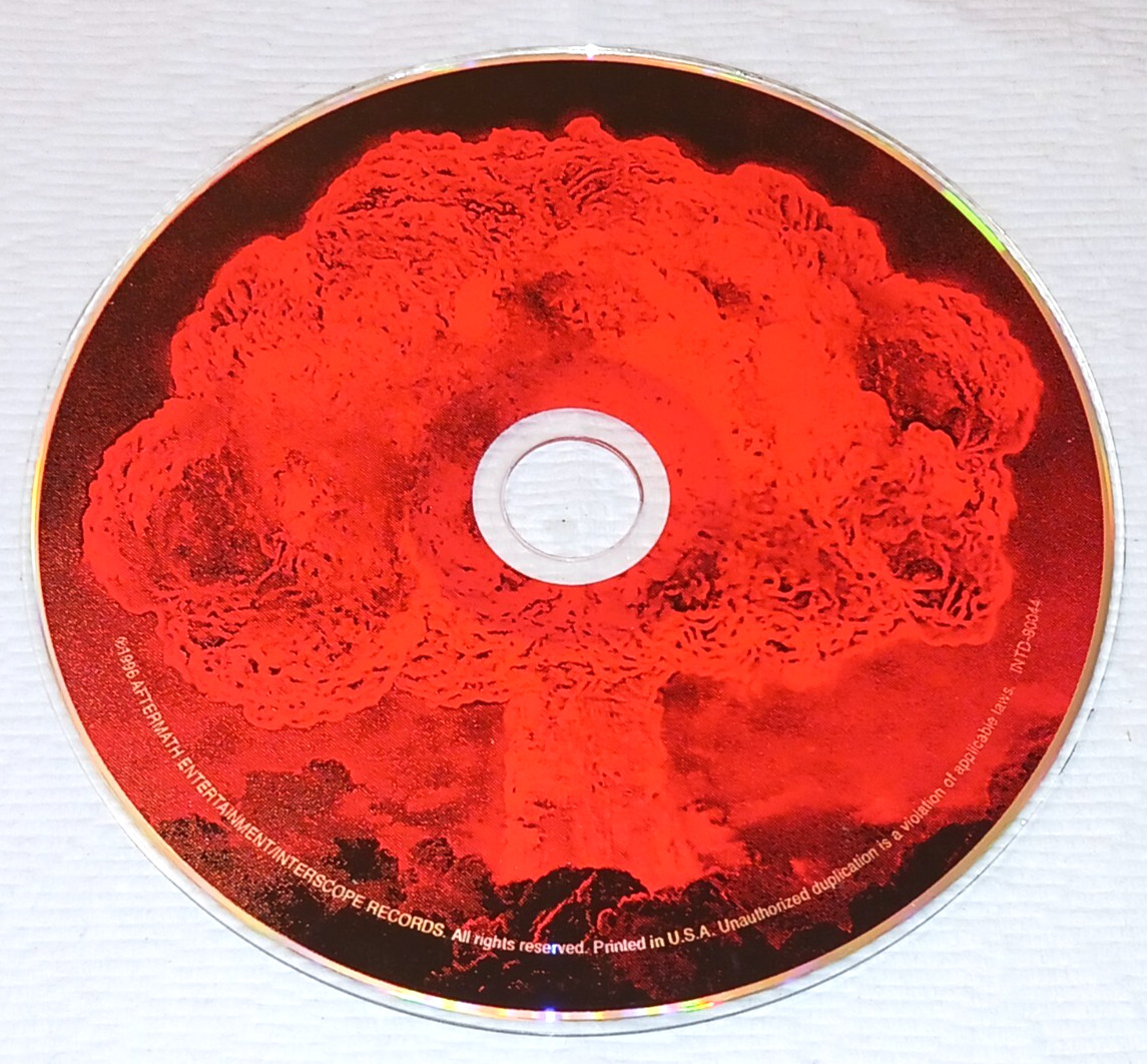 Dr. Dre The Aftermath CD Disc Only Interscope 1996 Explicit Rap Hip Hop Album
