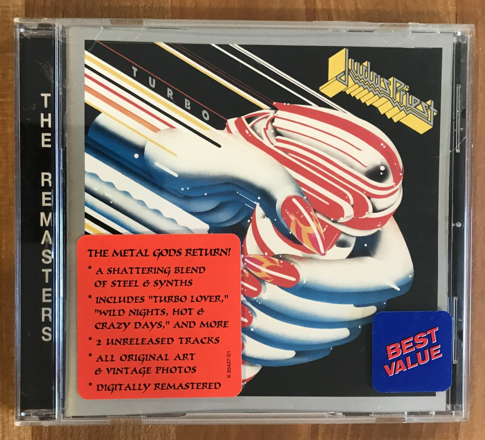 Judas Priest – Turbo CD [2001, The Re-Masters, like new] Bonus Tracks
