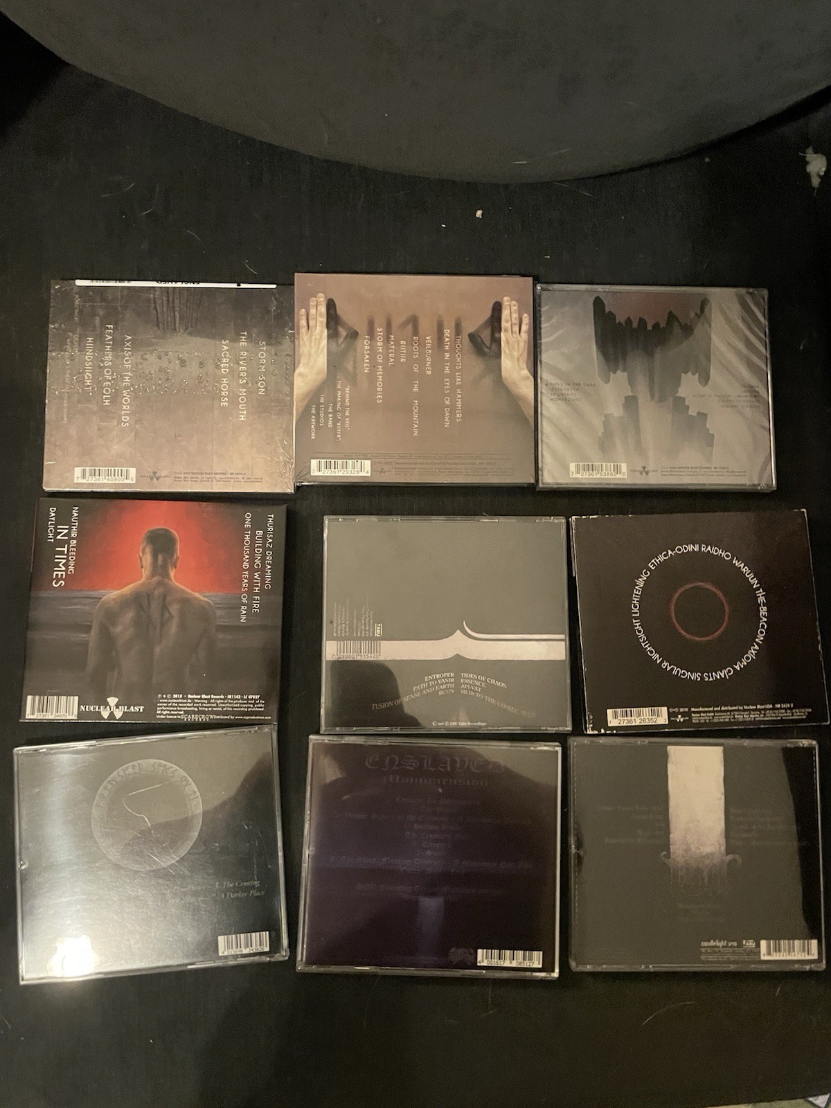 Enslaved 9 Cd Lot (Mayhem, Immortal, Darkthrone)