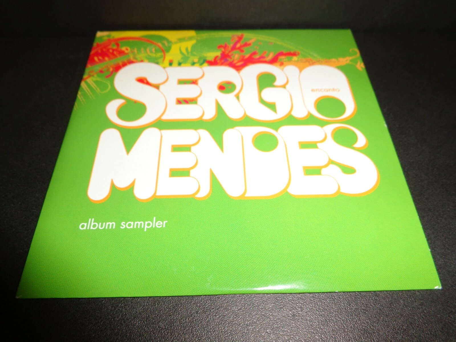 ENCANTO ALBUM SAMPLER by SERGIO MENDES-Rare Collectible Promo CD w/Fergie,Juanes