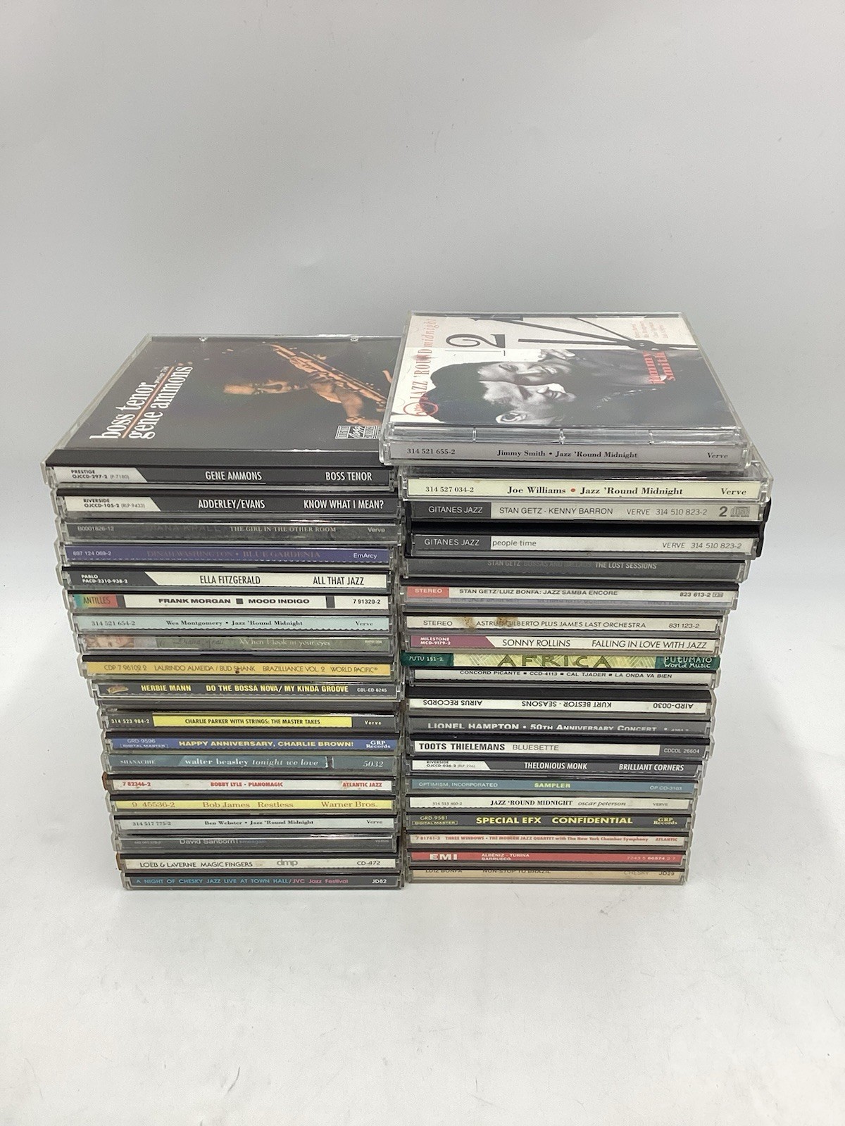 jazz cd lot (x40) BLUE NOTE PRESTIGE VERVE ATLANTIC RIVERSIDE (most OOP)