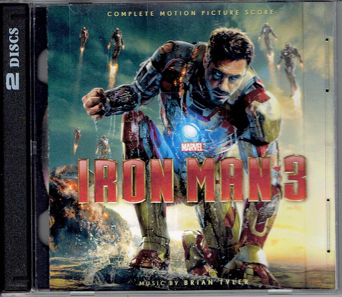 Iron Man 3 Complete Score 2 CD – Extremely Rare Limited Edition – Brian Tyler