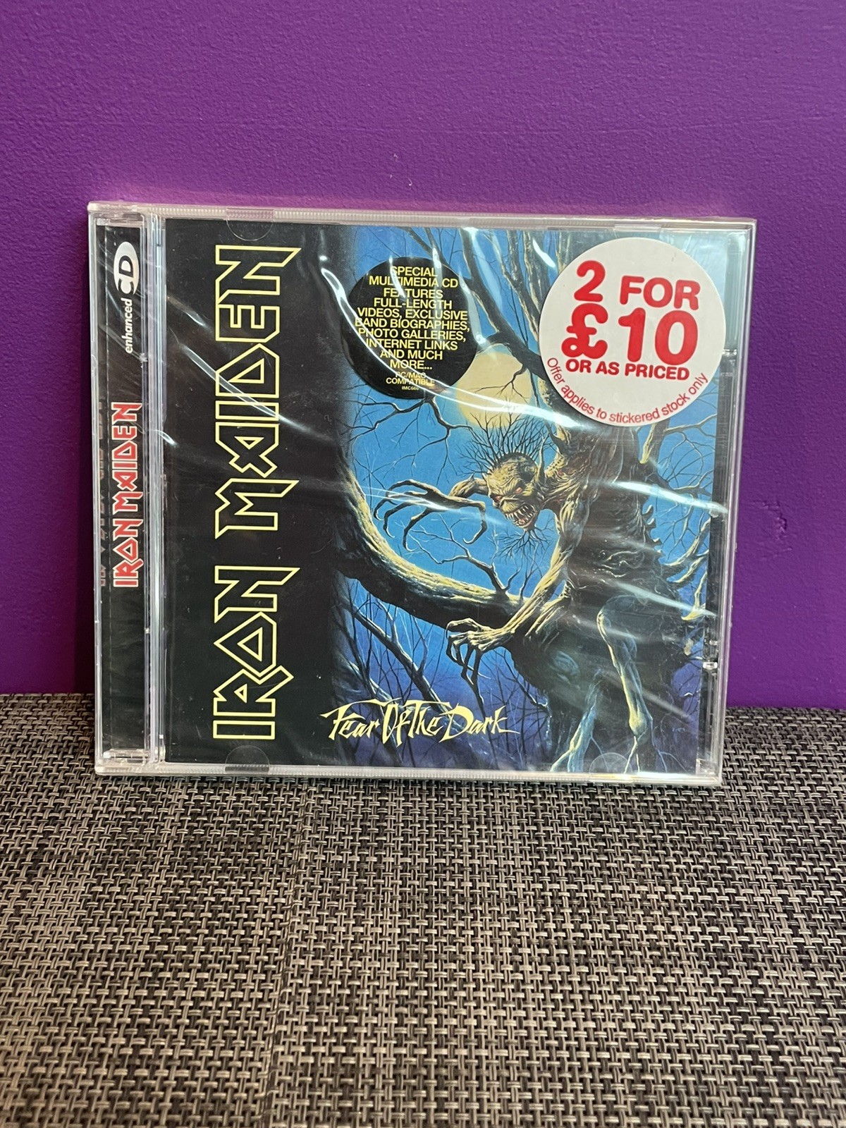 Iron Maiden – Fear of The Dark Remastered 1998 NEW CD sealed