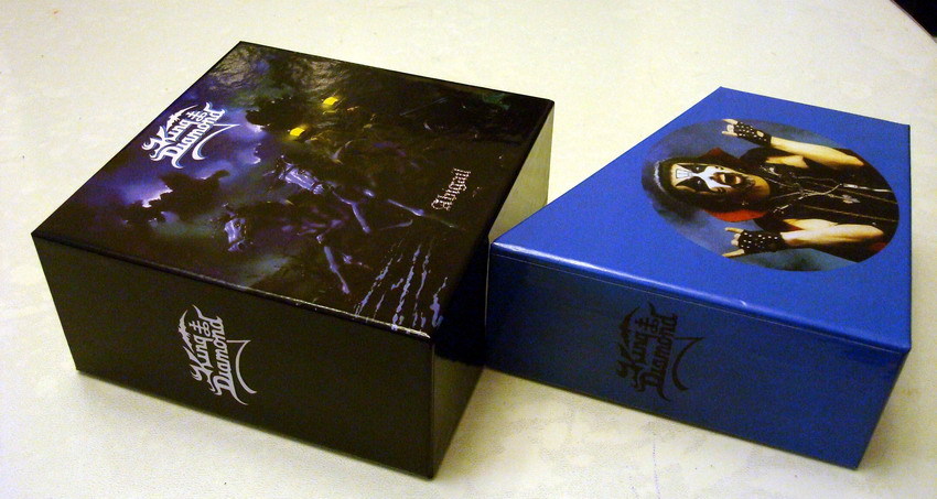 King Diamond Abigail PROMO EMPTY BOX for jewel case, mini lp cd