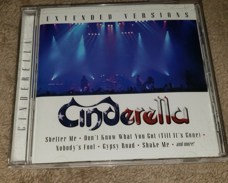 CINDERELLA cd Extended Versions – Live At Mohegan Sun Uncasville, CT 7/21/2005
