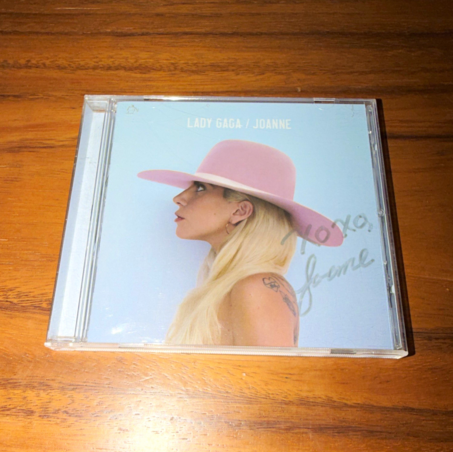 Signed Lady Gaga – Joanne Pop Album CD 2016 Interscope Records Jewel Case