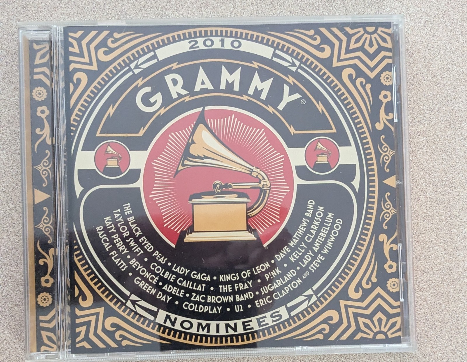 GRAMMY NOMINEES 2010 – Lady Gaga/Black Eyed Peas/Green Day/Adele/Beyonce CD