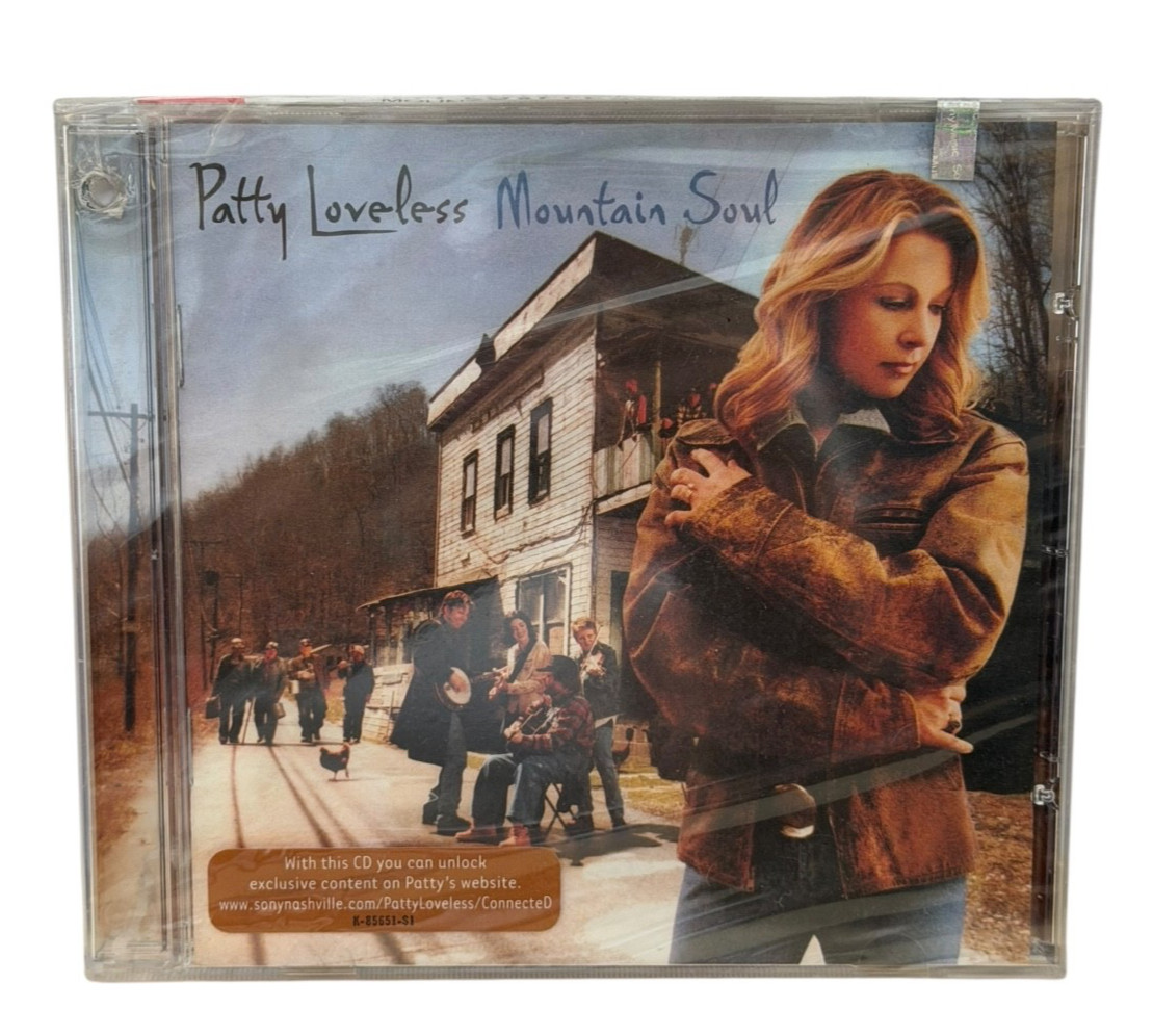 Patty Loveless Mountain Soul CD Brand New Sealed Country Bluegrass Promo Hole