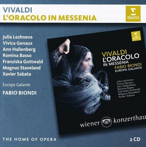 Julia Lezhneva – Vivaldi: Oracolo In Messenia [New CD] Brilliant Box