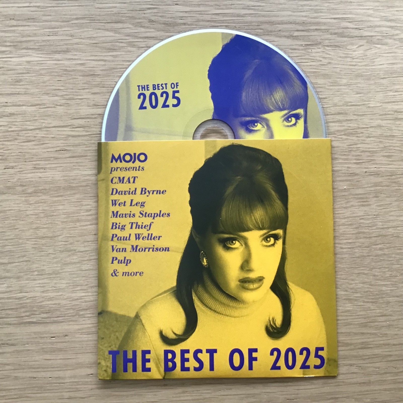 Mojo Best of 2025 CD Wet Leg David Byrne Stereolab Jeff Tweedy Paul Weller Pulp