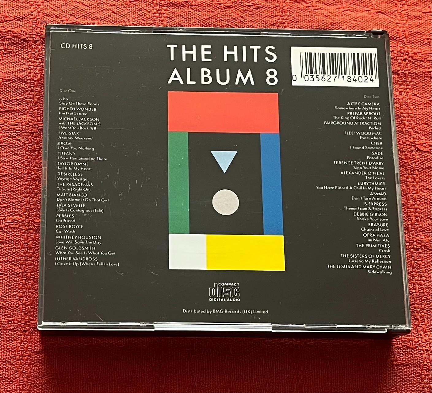 VARIOUS – COMPILATION CD X 2 – THE HITS ALBUM 8 – IN DOUBLE JEWEL CASE (FAT BOX)
