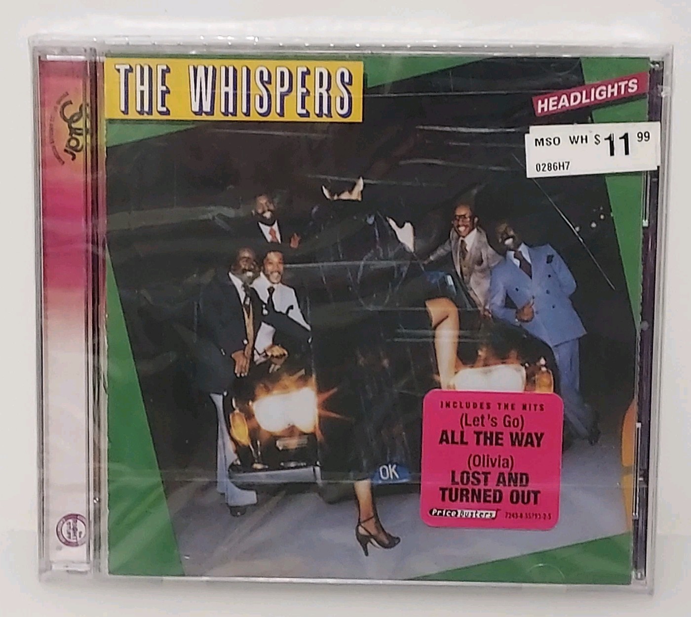 Headlights by Whispers (CD, 2008)~New~Sealed
