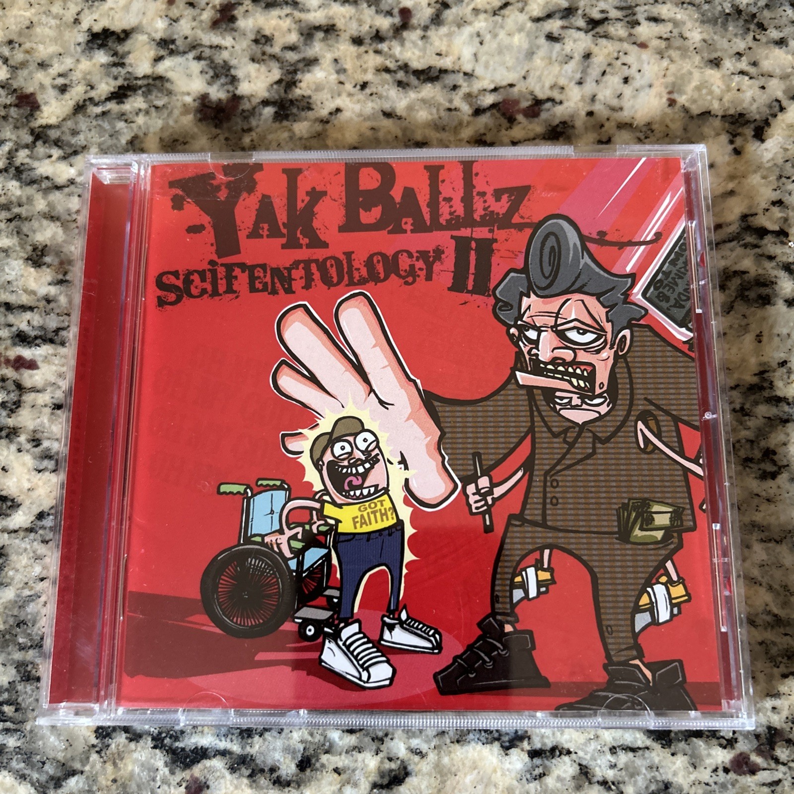 YAK BALLZ Scifentology II CD CAGE High & Mighty TAME ONE Camu Tao Aesop Rock