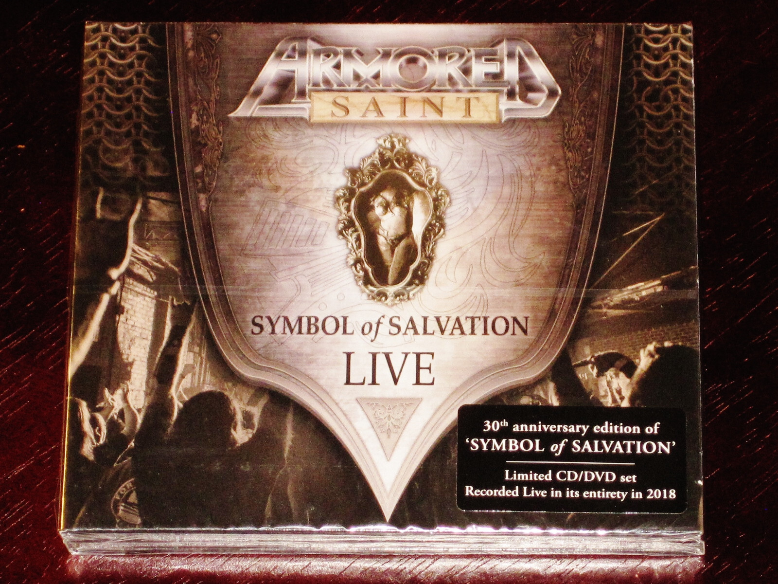 Armored Saint: Symbol Of Salvation Live – Limited Edition CD + DVD Set 2021 NEW