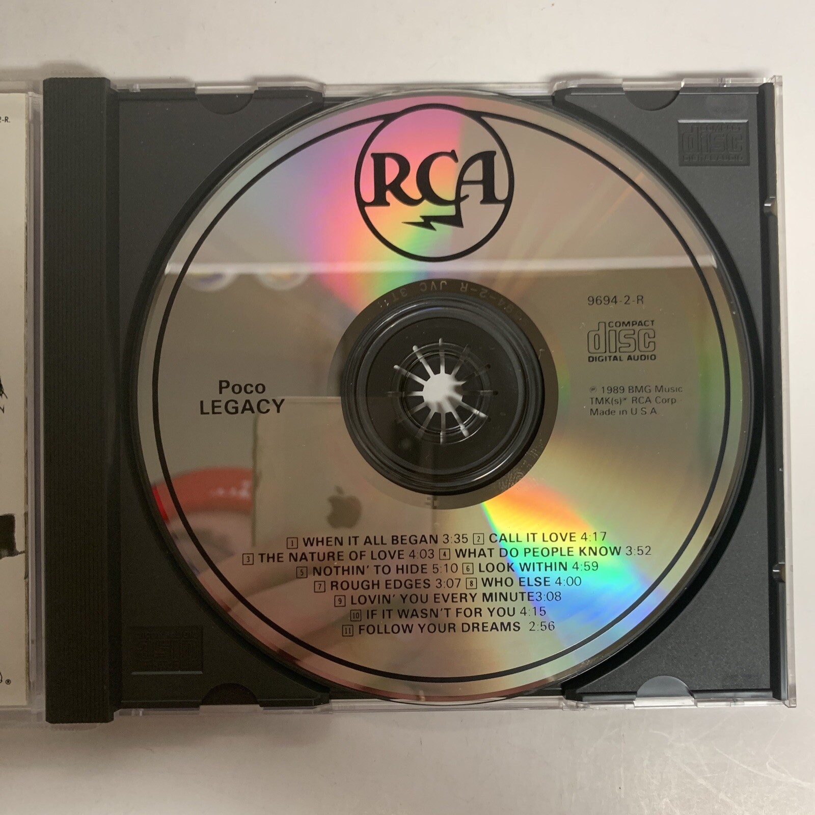 Legacy by Poco (CD, Aug-1989, RCA)