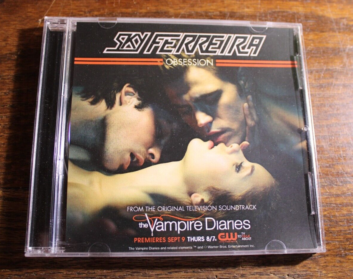 Sky Ferreira The Vampire Diaries Promo – Obsession (2010, Capitol Radio Edit CD)
