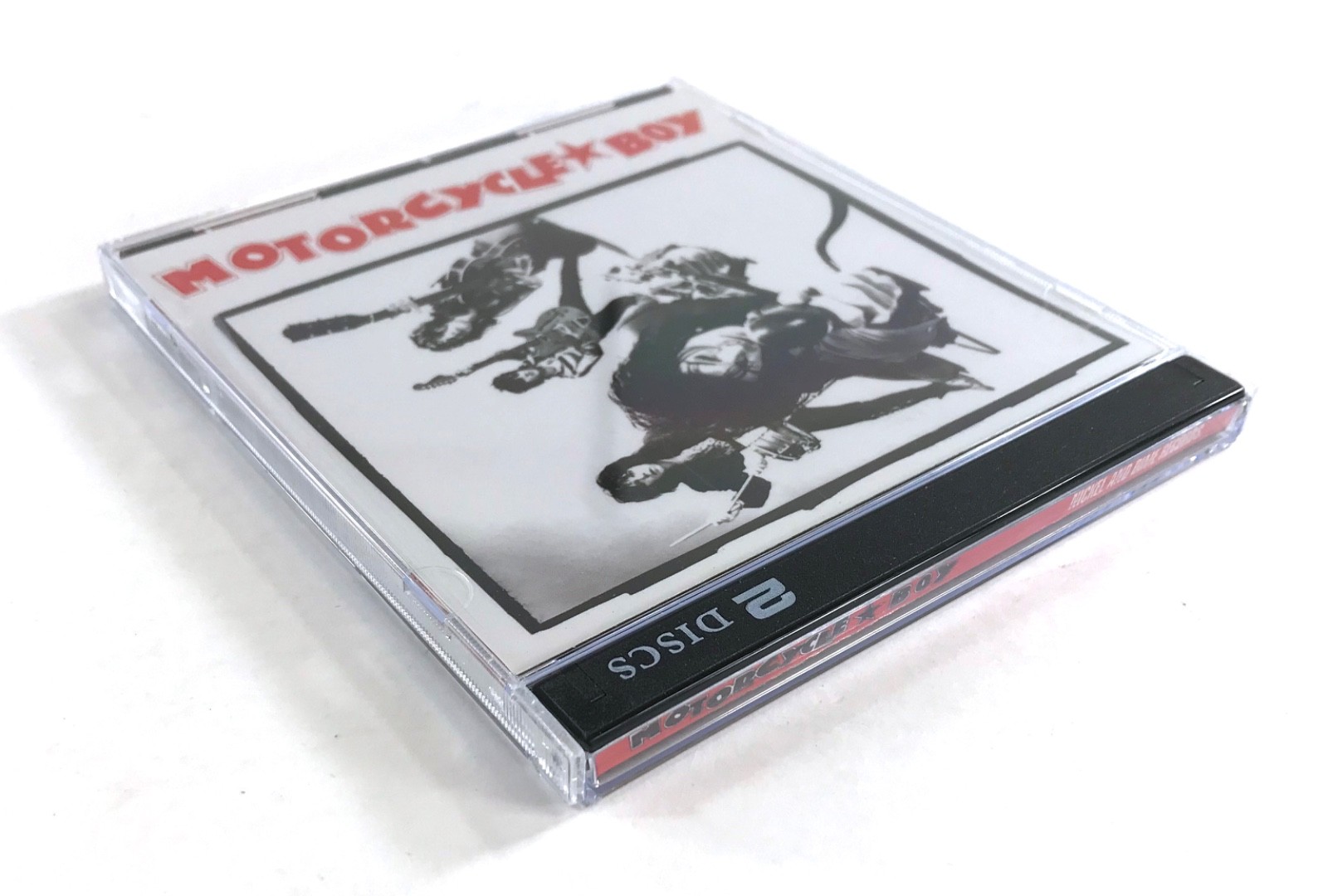 Motorcycle Boy Popsicle CD + 9 bonus tracks & DVD w/ live & studio performances