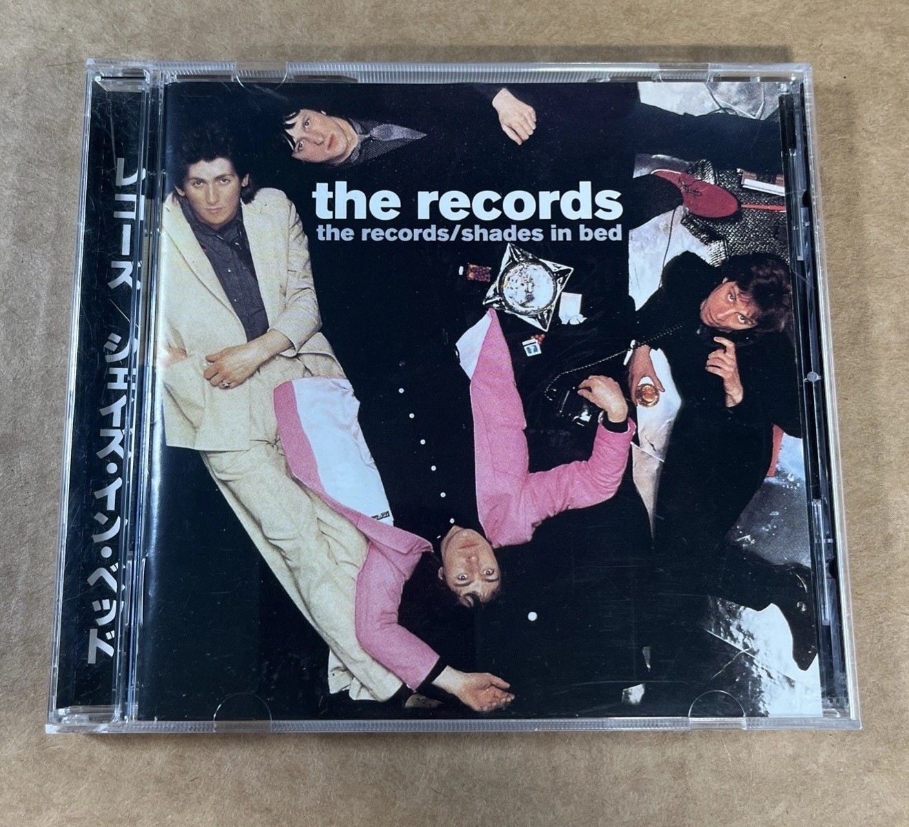 Shades in Bed by The Records CD rare HTF Power Pop