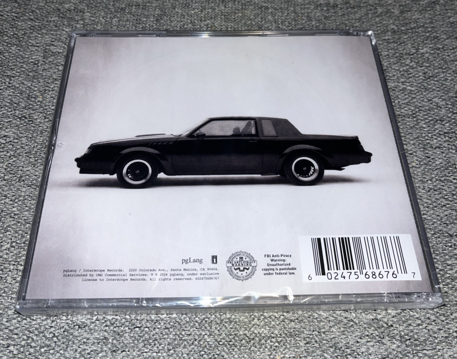 GNX by Kendrick Lamar (New CD)