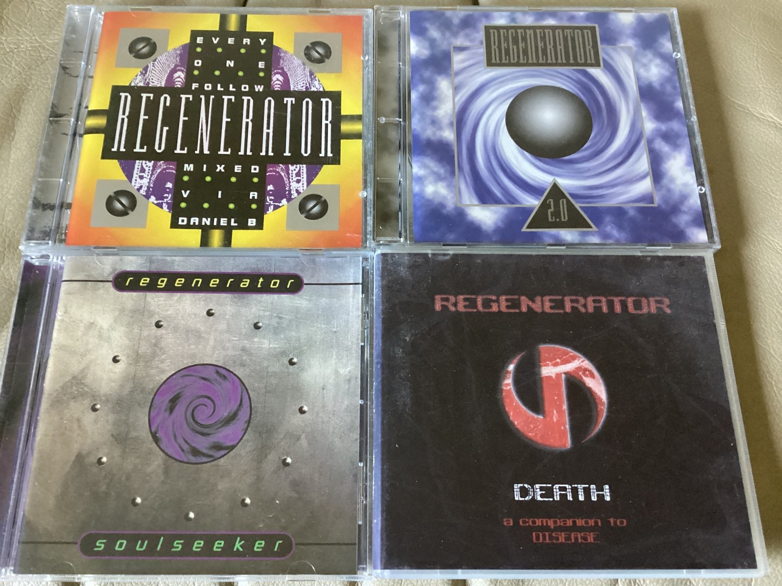 Regenerator cd lot! Industrial music EBM synthpop Front 242 Skinny Puppy