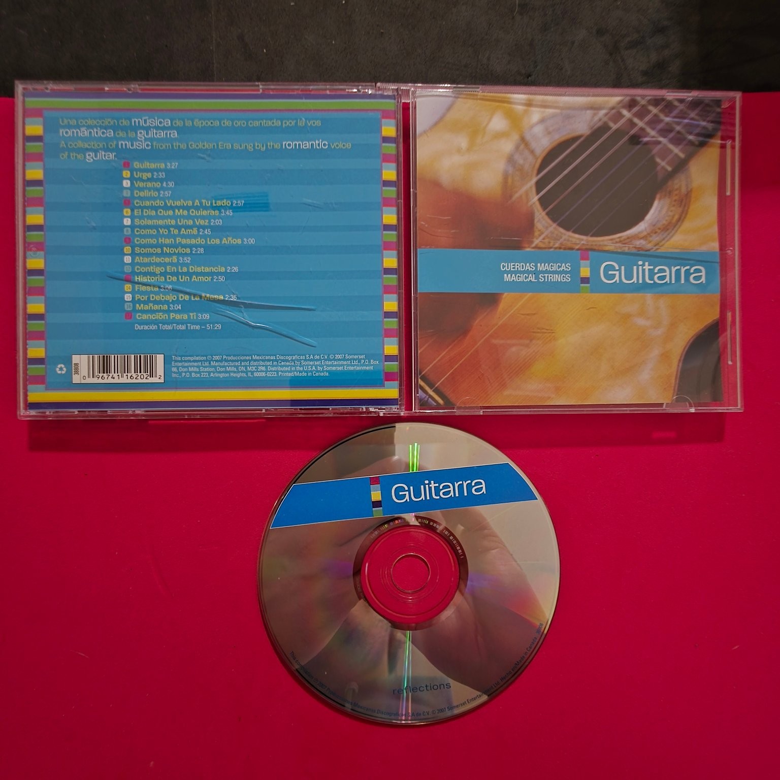 Guitarra – Cuerdas Magicas CD 2007 Spanish Romantic Instrumental Somerset
