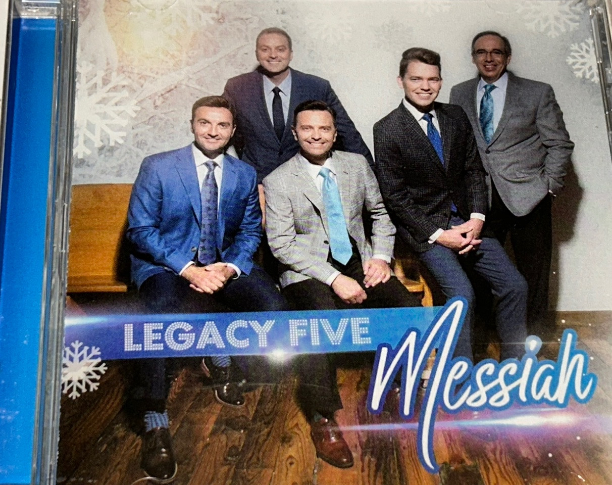 Legacy Five Messiah Southern Gospel Music Album CD 3LL