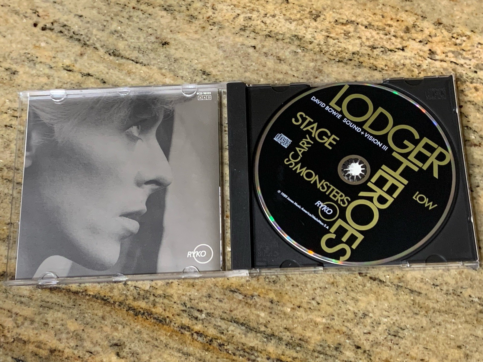 David Bowie Sound + Vision 4 CD Box Set Only 2 Booklets Good Condition