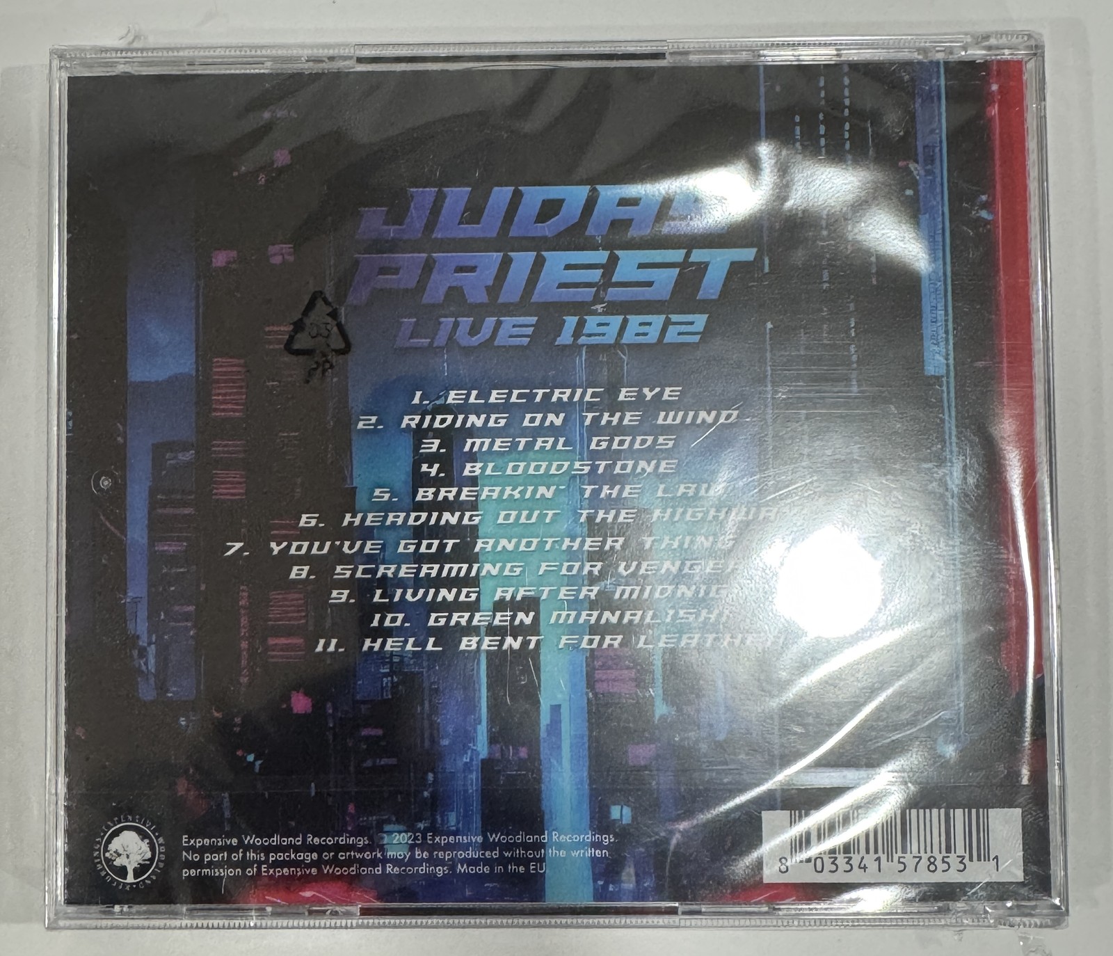 Judas Priest Live 1982 CD Heavy Metal Concert Recording