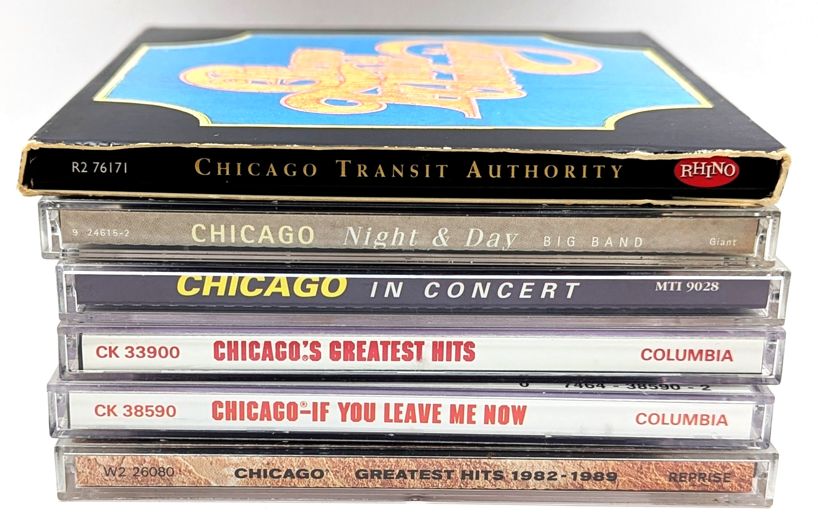 Chicago CD Lot Transit Authority Night Day Live Greatest Hits If You Leave Me