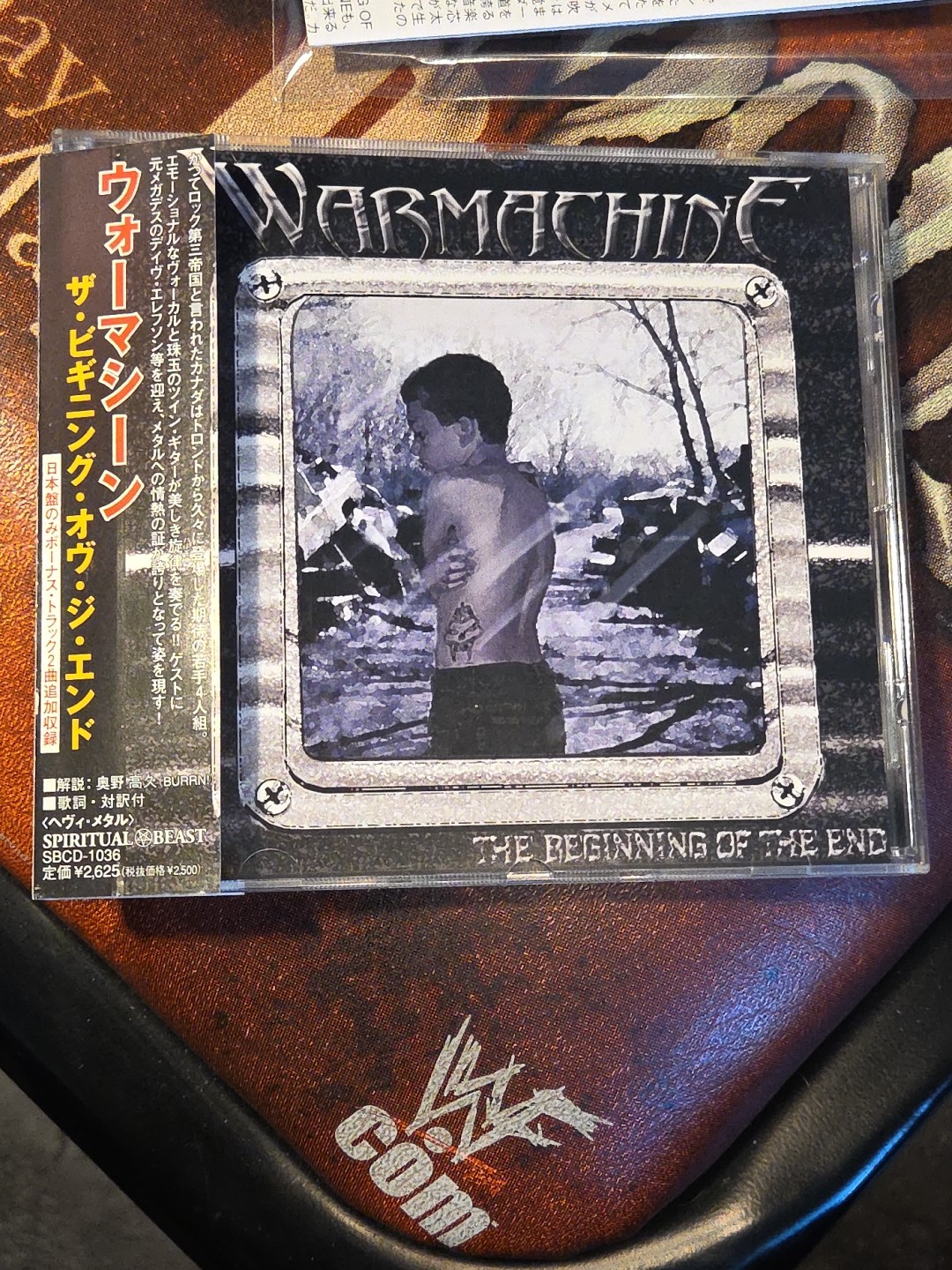 Warmachine – The Beginning of the End Japan CD OBI SBCD-1036 Heavy Metal