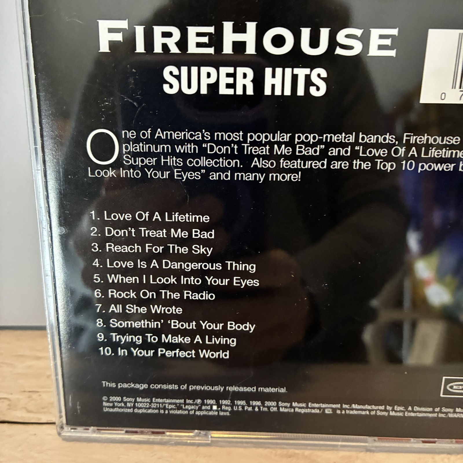 Firehouse – Super Hits CD (2000) Epic Legacy Hard Rock Power Ballads