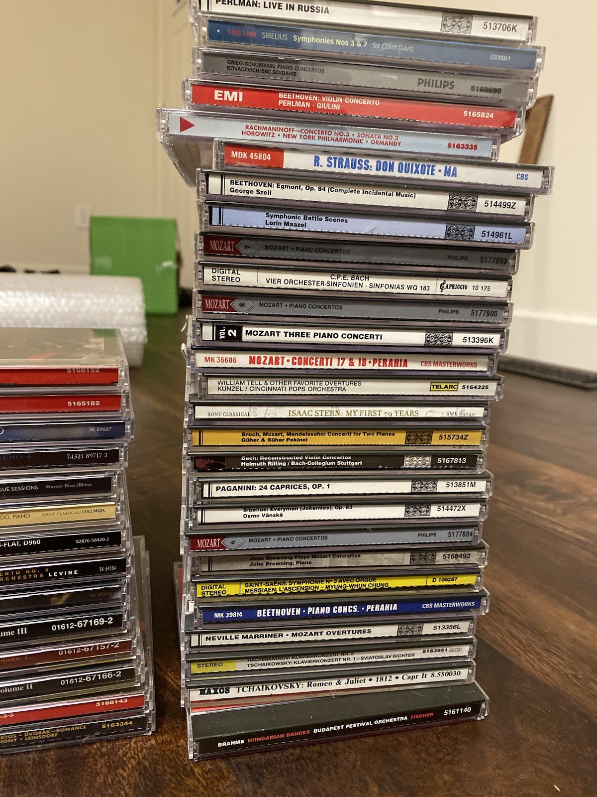 Classical Music CD Collection GOOD TITLES, CLEAR JEWEL CASES MANY 2 DISC SETS