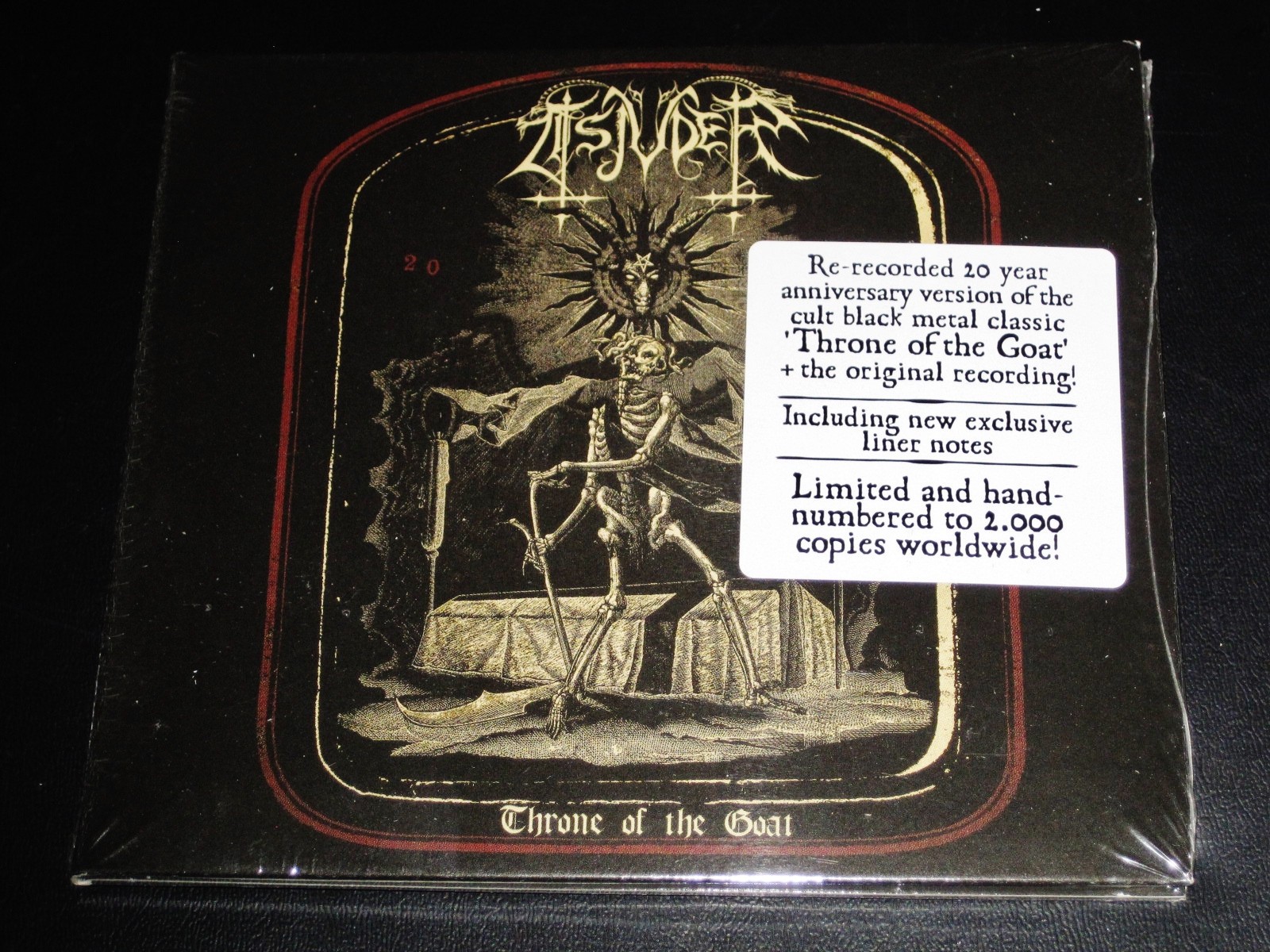 Tsjuder: Throne Of The Goat 1997-2017 – Limited Edition CD 2018 USA SOM 463D NEW
