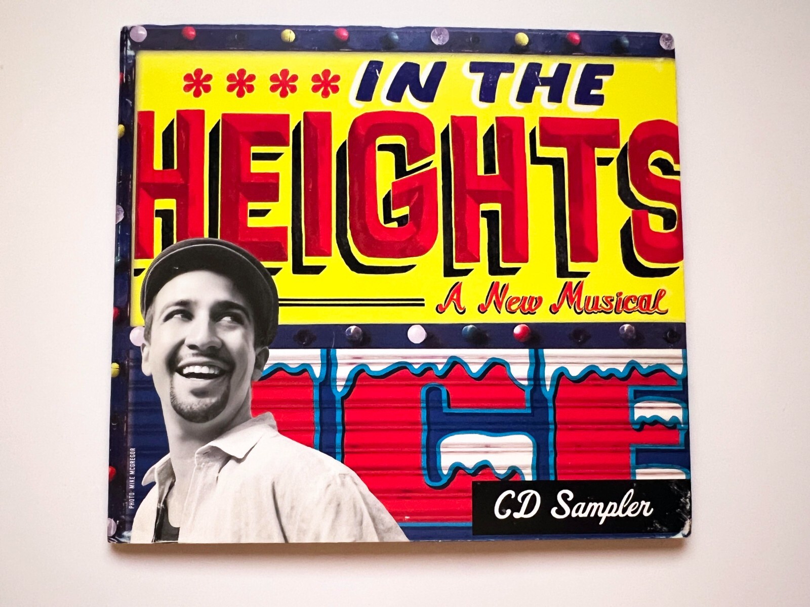 In The Heights PROMO CD Sampler Lin-Manuel Miranda Different Versions Hamilton