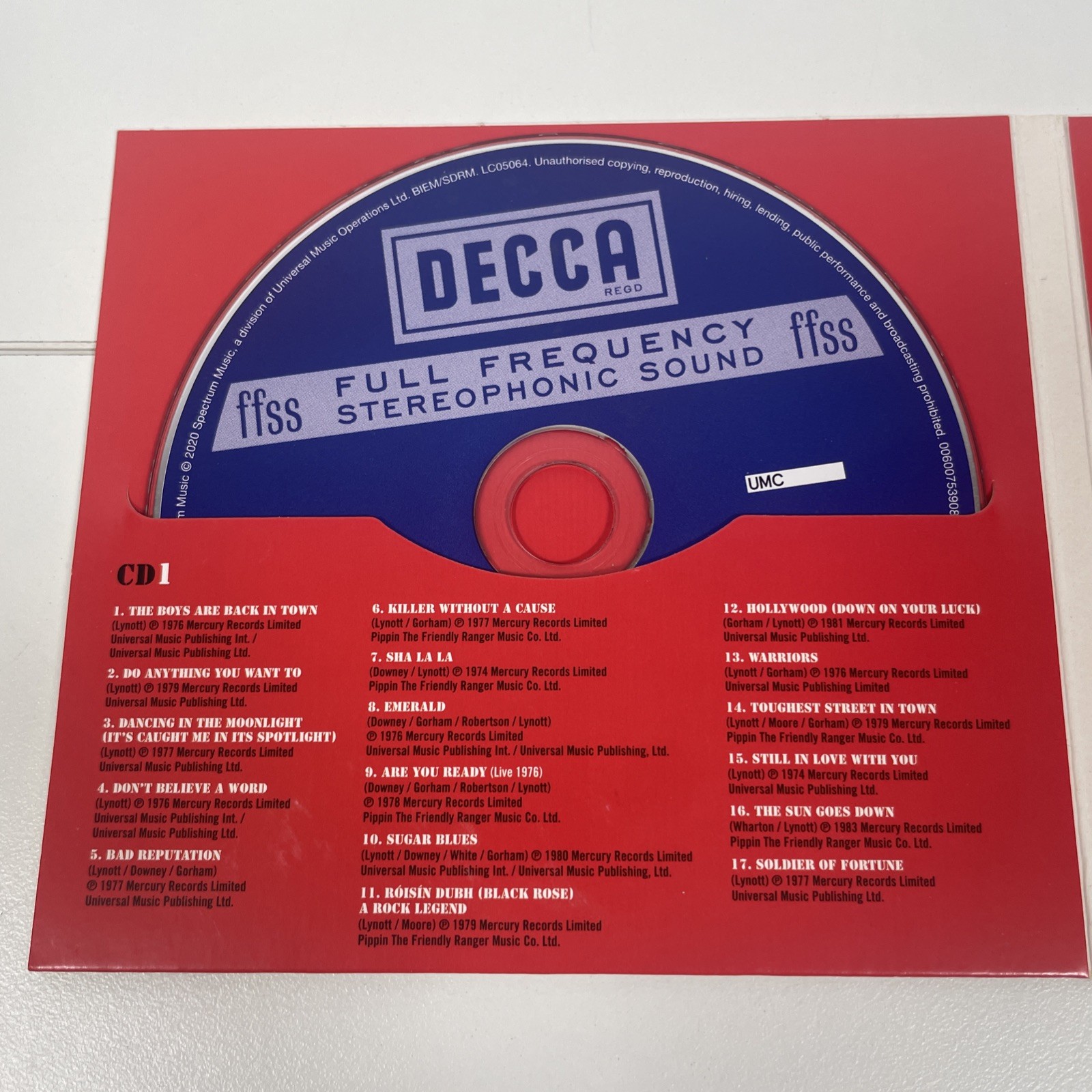 Thin Lizzy Essential Thin Lizzy UMC 3 x CD Box Set