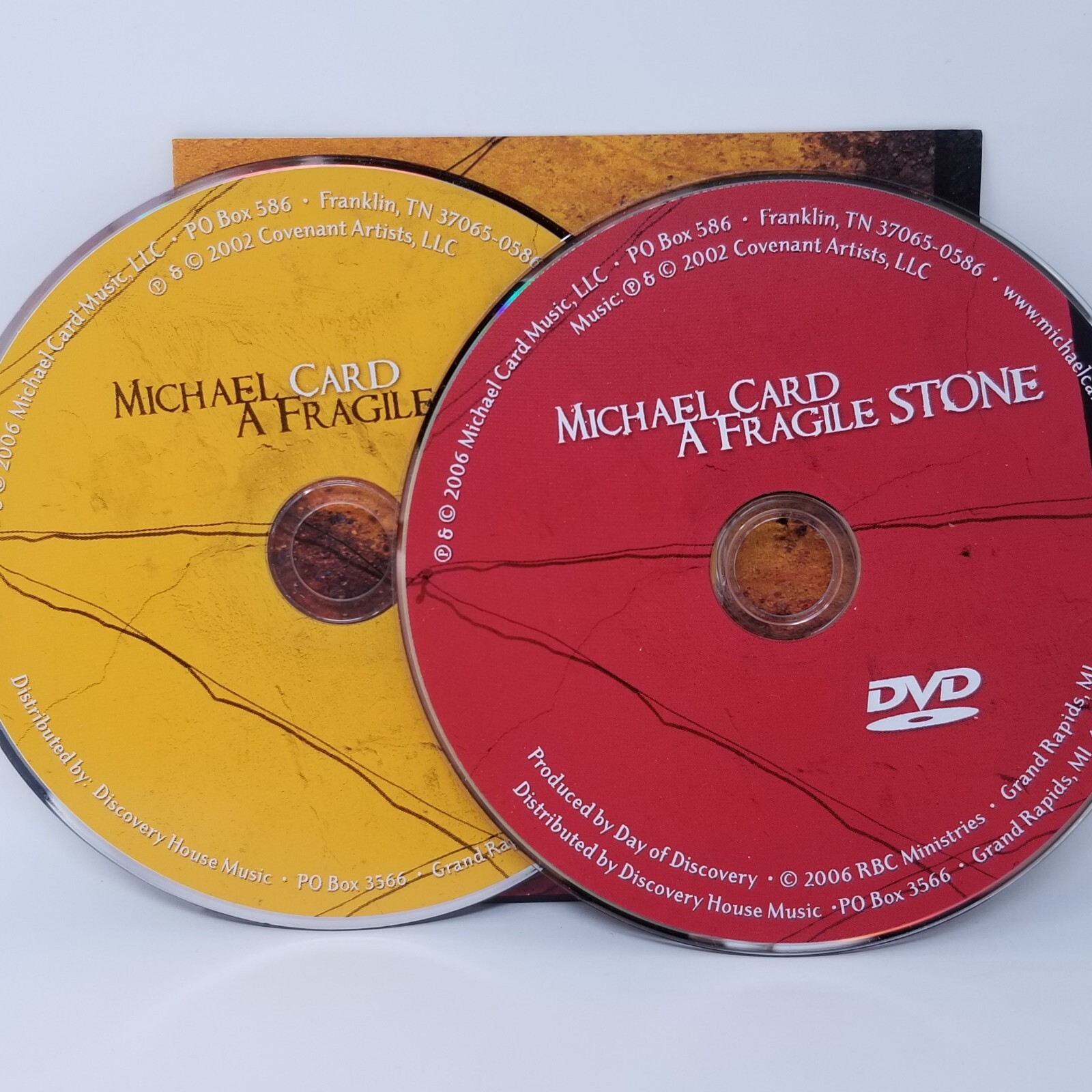 Michael Card A Fragile Stone 2 disc CD