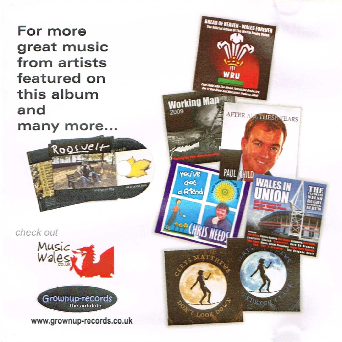 Gren Says Keep Wales Tidy-Various Artists.Welsh Comedy&Song CD(MWCD117,2009) VG+