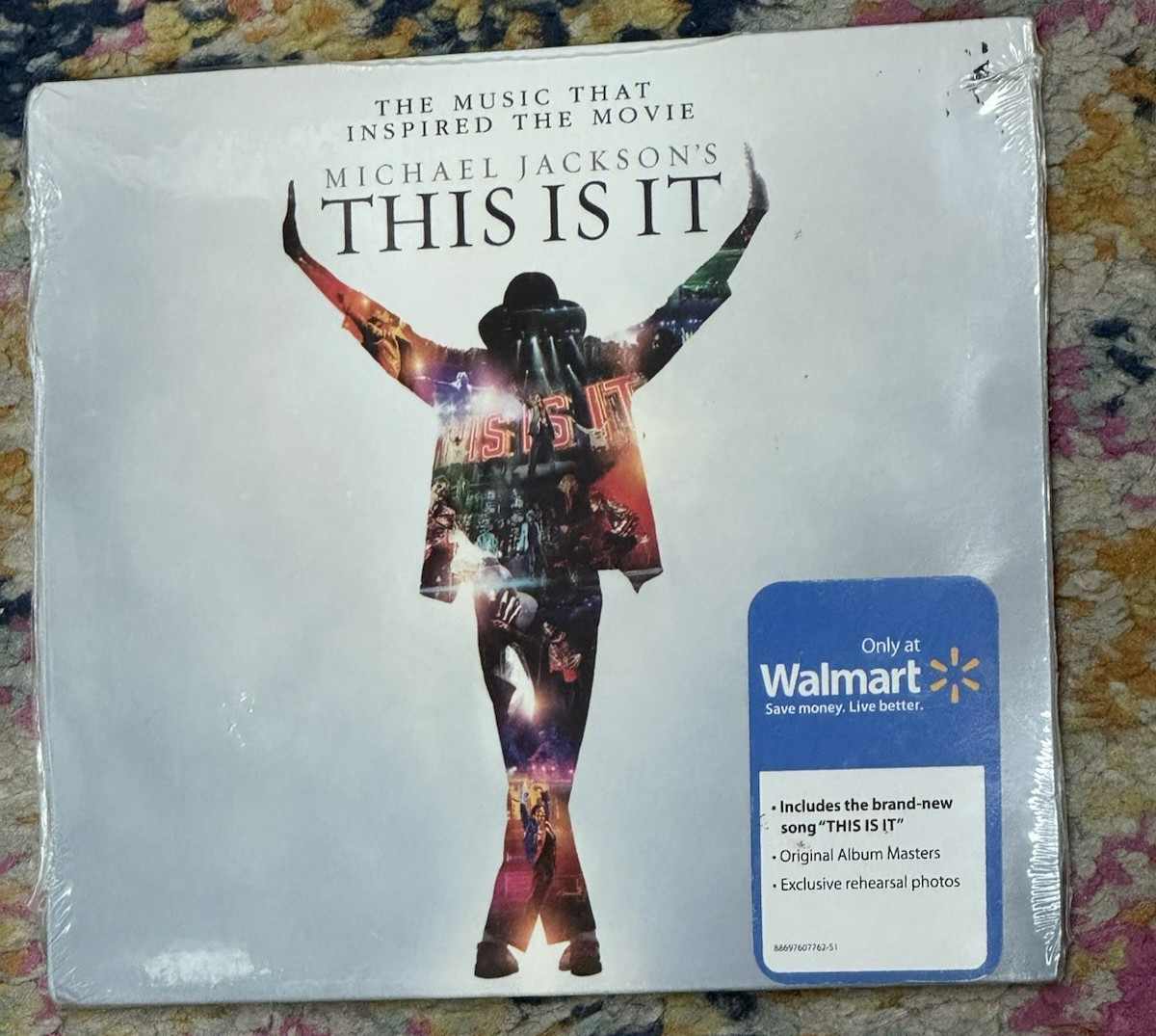 Michael Jackson This Is It CD 2009 Epic Records •• NEW •• Sealed VP walmart excl