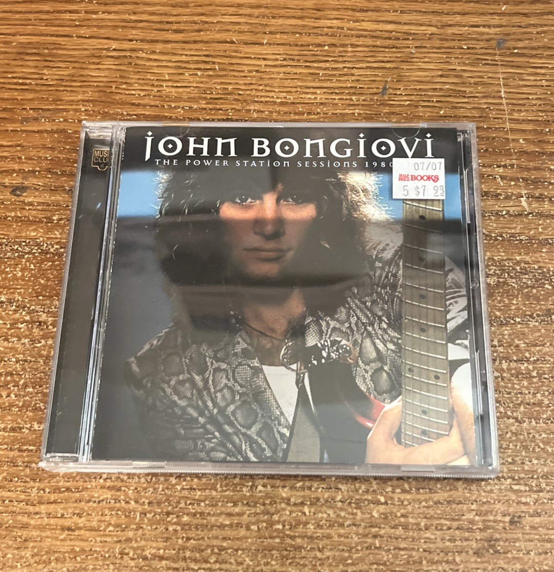 1997-2001 JOHN BONGIOVI: THE POWER STATION SESSIONS 1980 VERY GOOD CONDITION CD