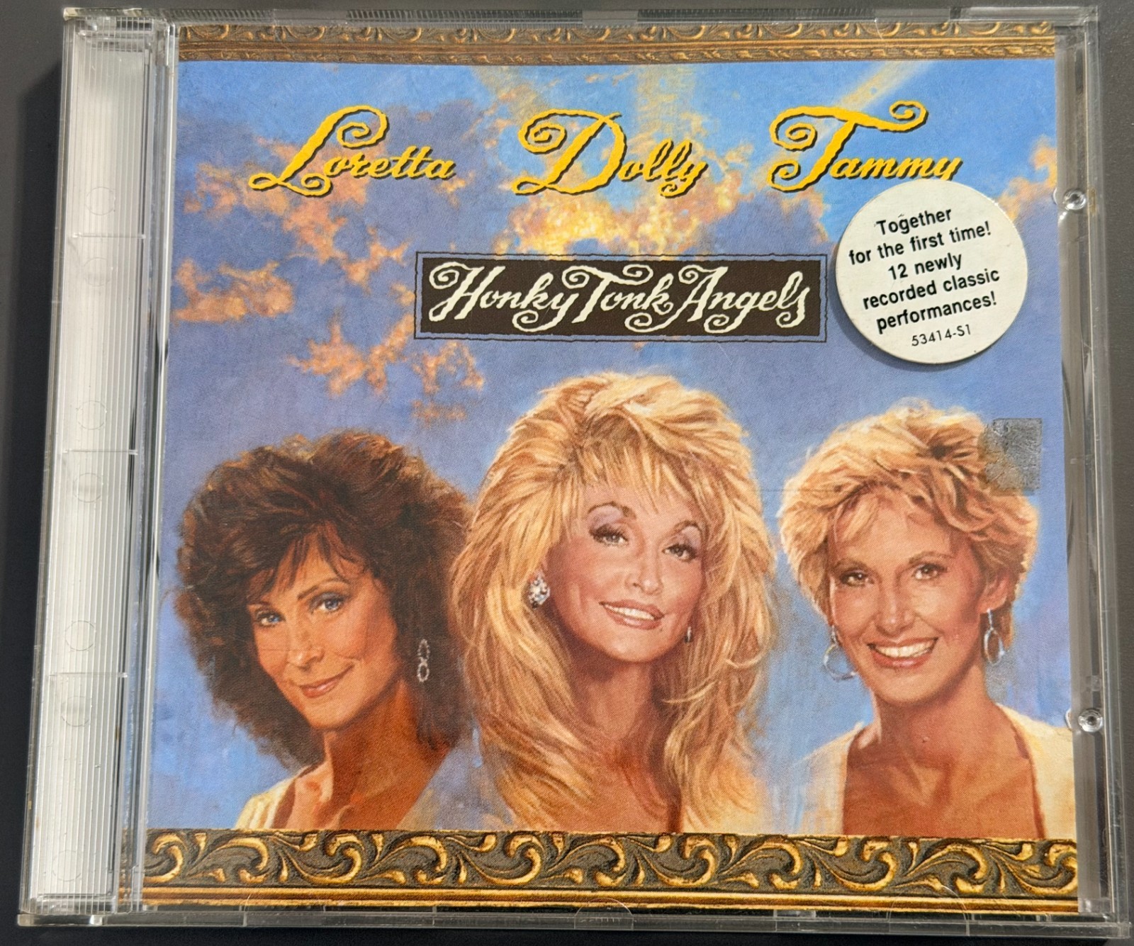 Honky Tonk Angels Music CD Loretta Lynn Dolly Parton Tammy Wynette