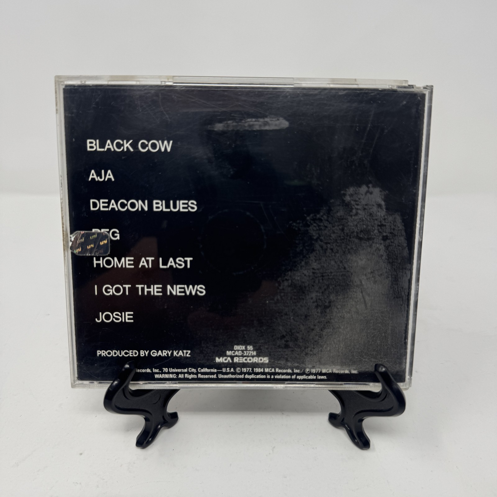 Steely Dan – Aja CD MCA Records MCAD-37214 1977 Classic Rock Jewel Case