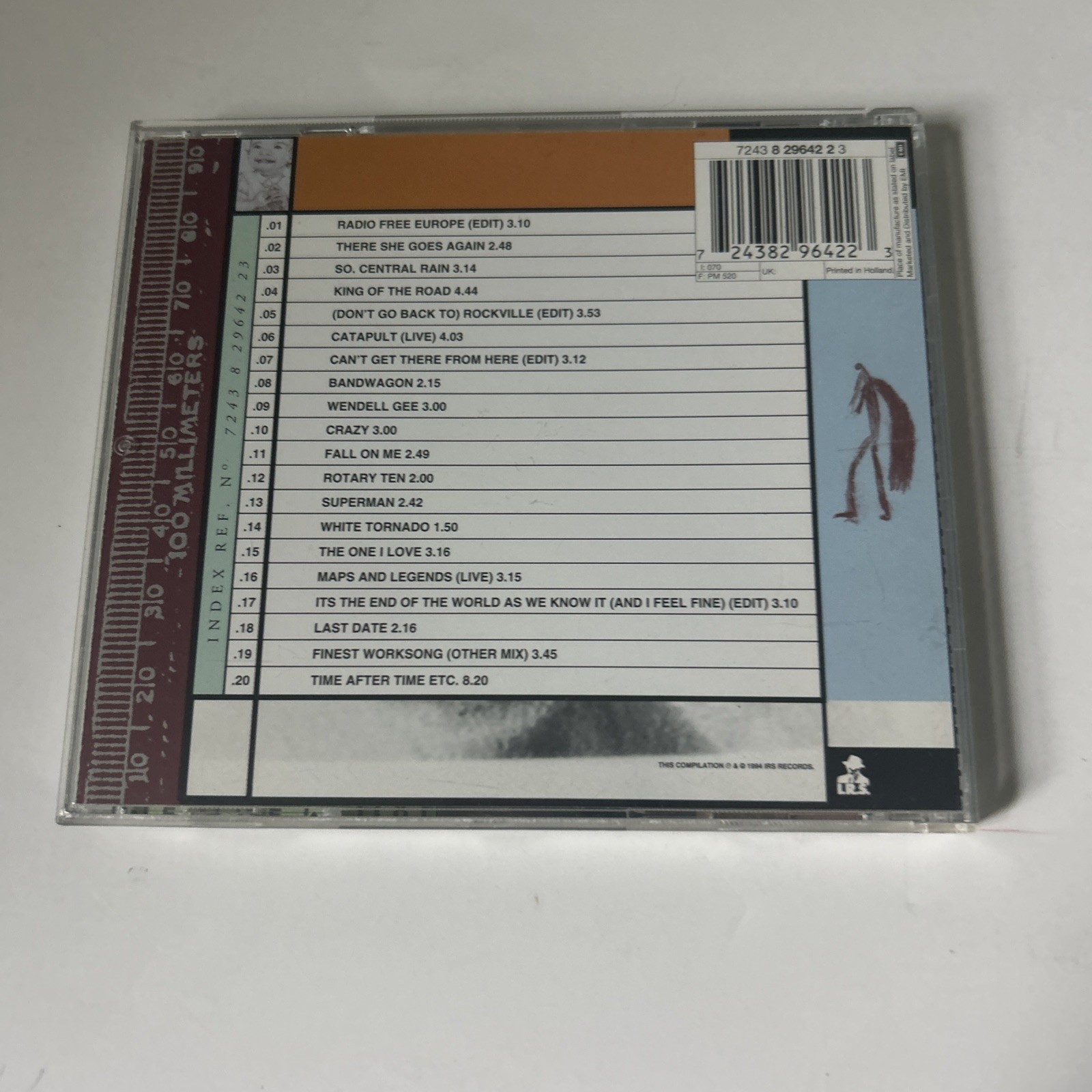 LRS R.E.M. Singles Collected-20 tracks-Radio Free Europe-There she goes again