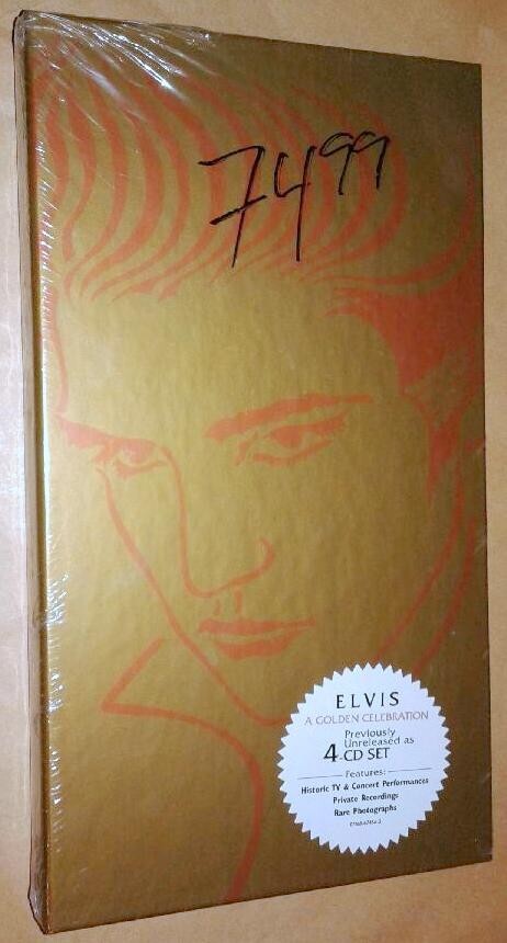 ELVIS -A GOLDEN CELEBRATION- 4CD DIGIBOX SET FACTORY SEALED