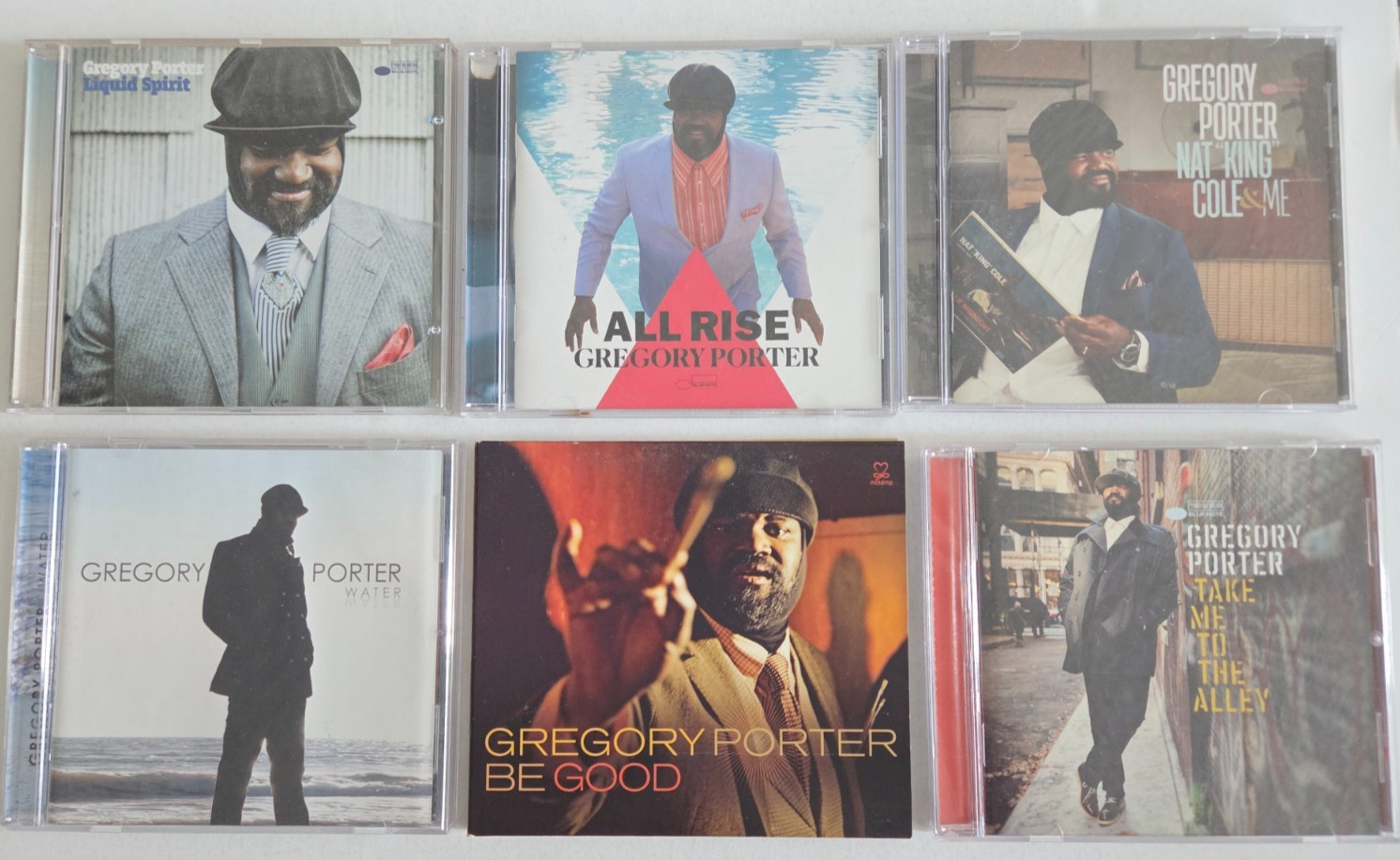GREGORY PORTER SET 6 CDs JAZZ MUSIC RECORD ALBUMS Compact Discs 2010-2020
